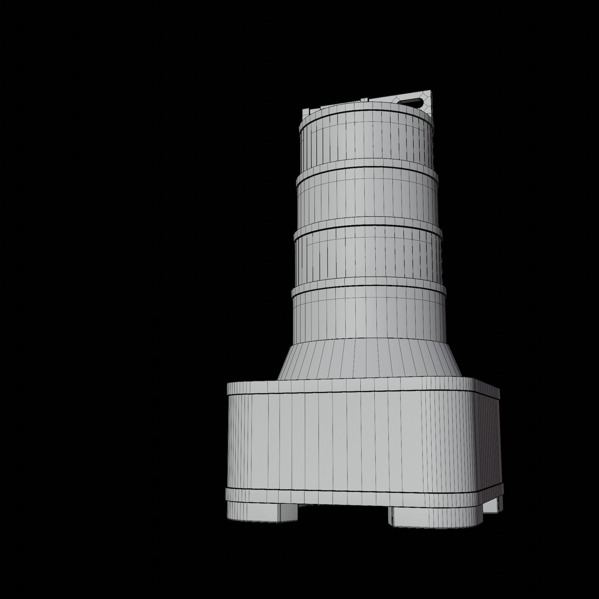 Cone 110 cm 004 3D model_16