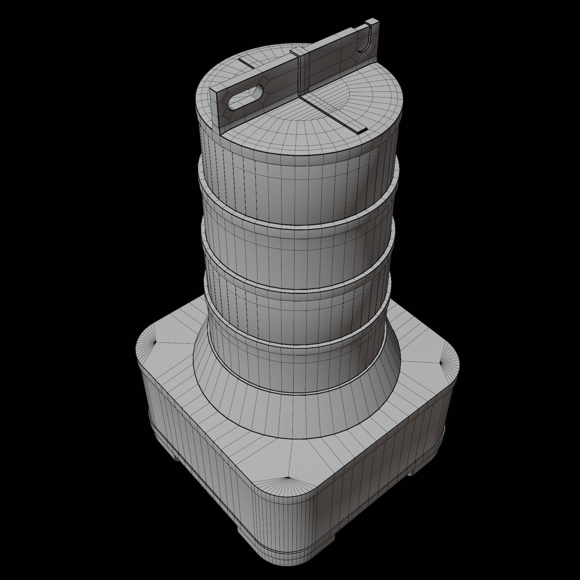 Cone 110 cm 004 3D model_13