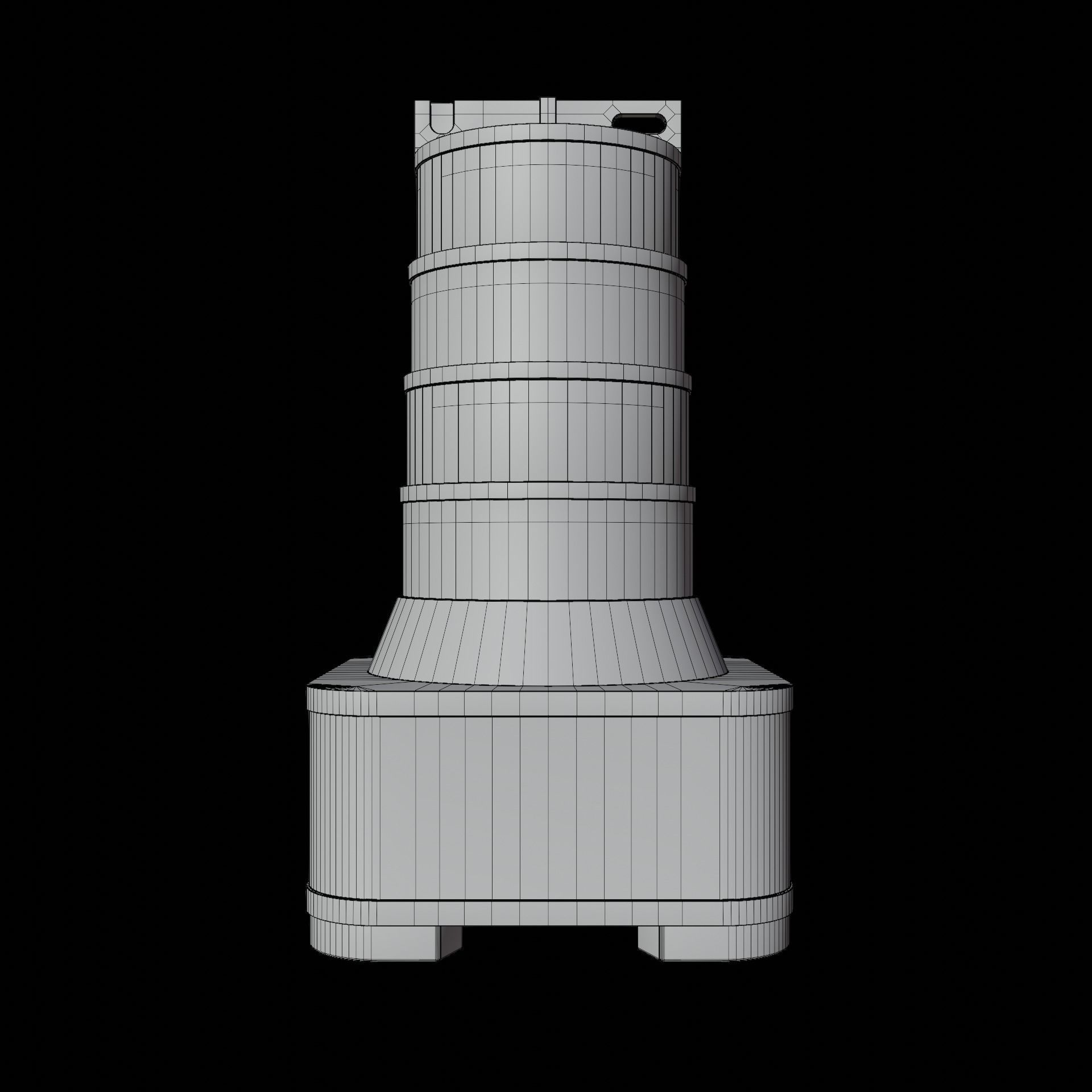 Cone 110 cm 004 3D model_10