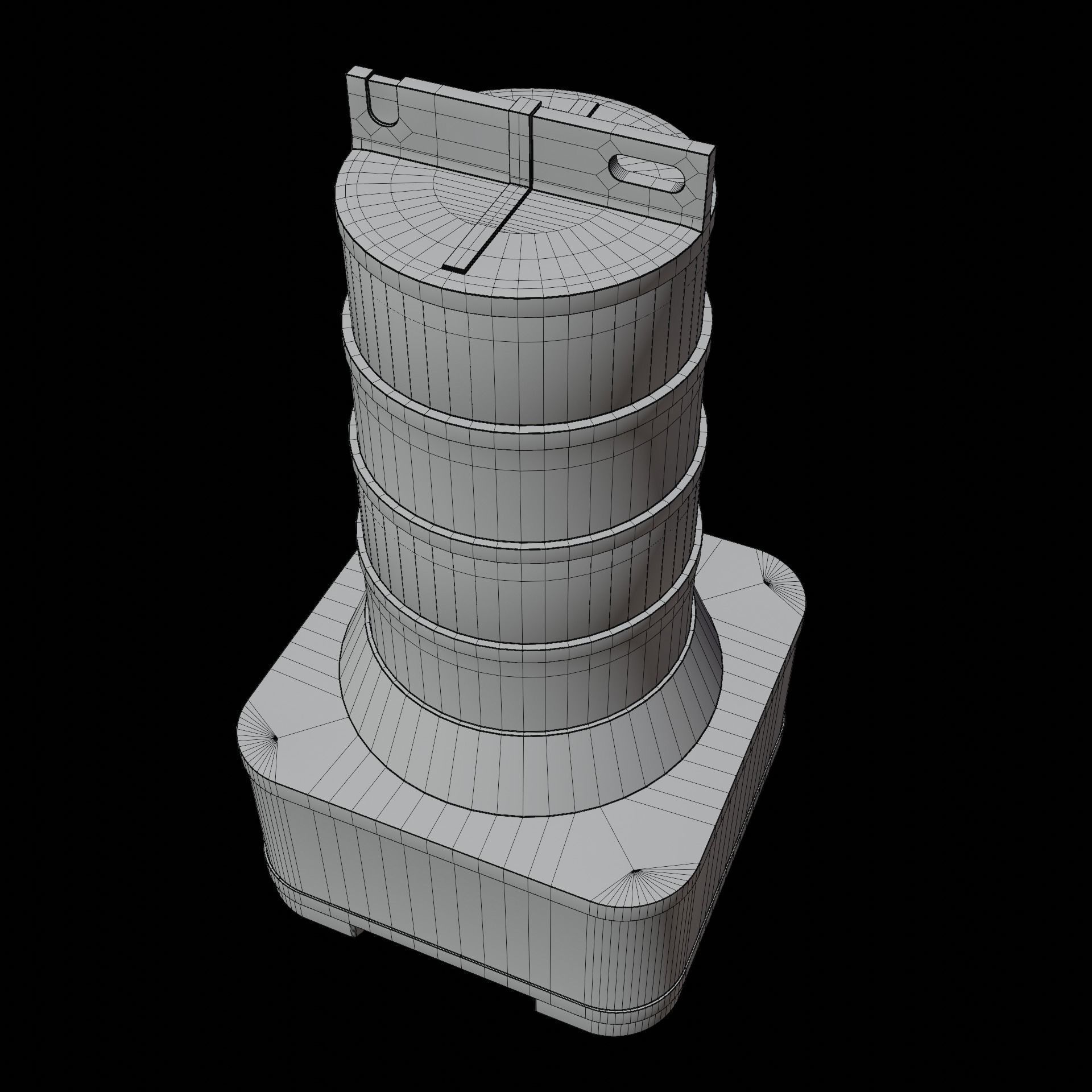 Cone 110 cm 004 3D model_15