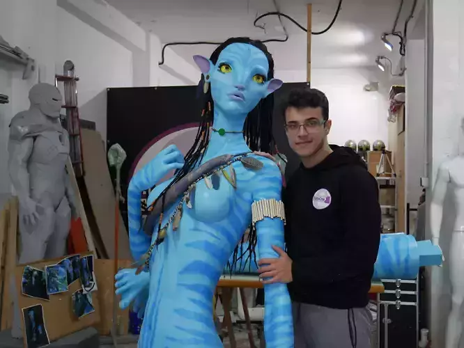 Figure Avatar Neytiri 3D print model