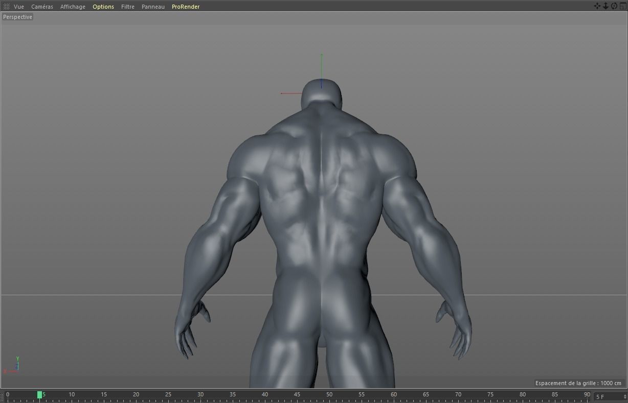 VENOM MESH C4D FR Free 3D model_1