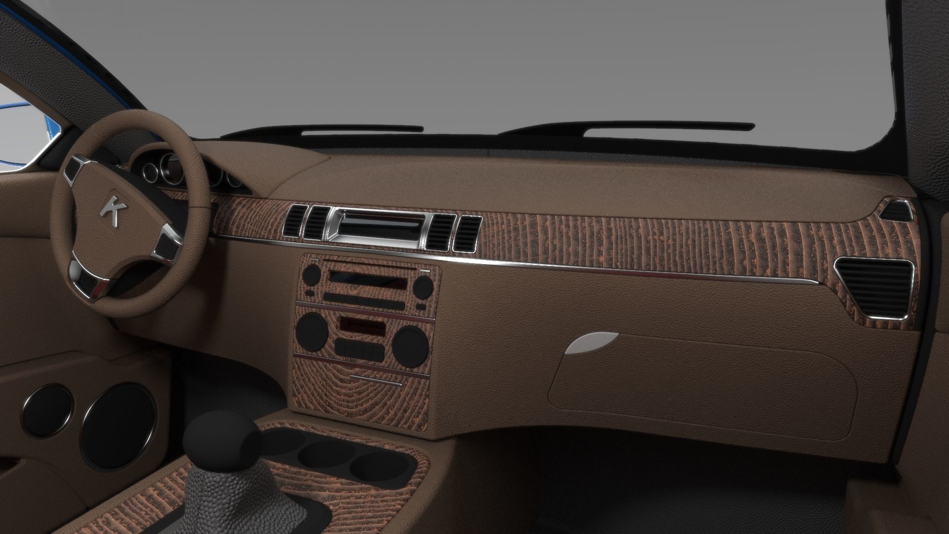 Generic Pickup Truck 3D model_5