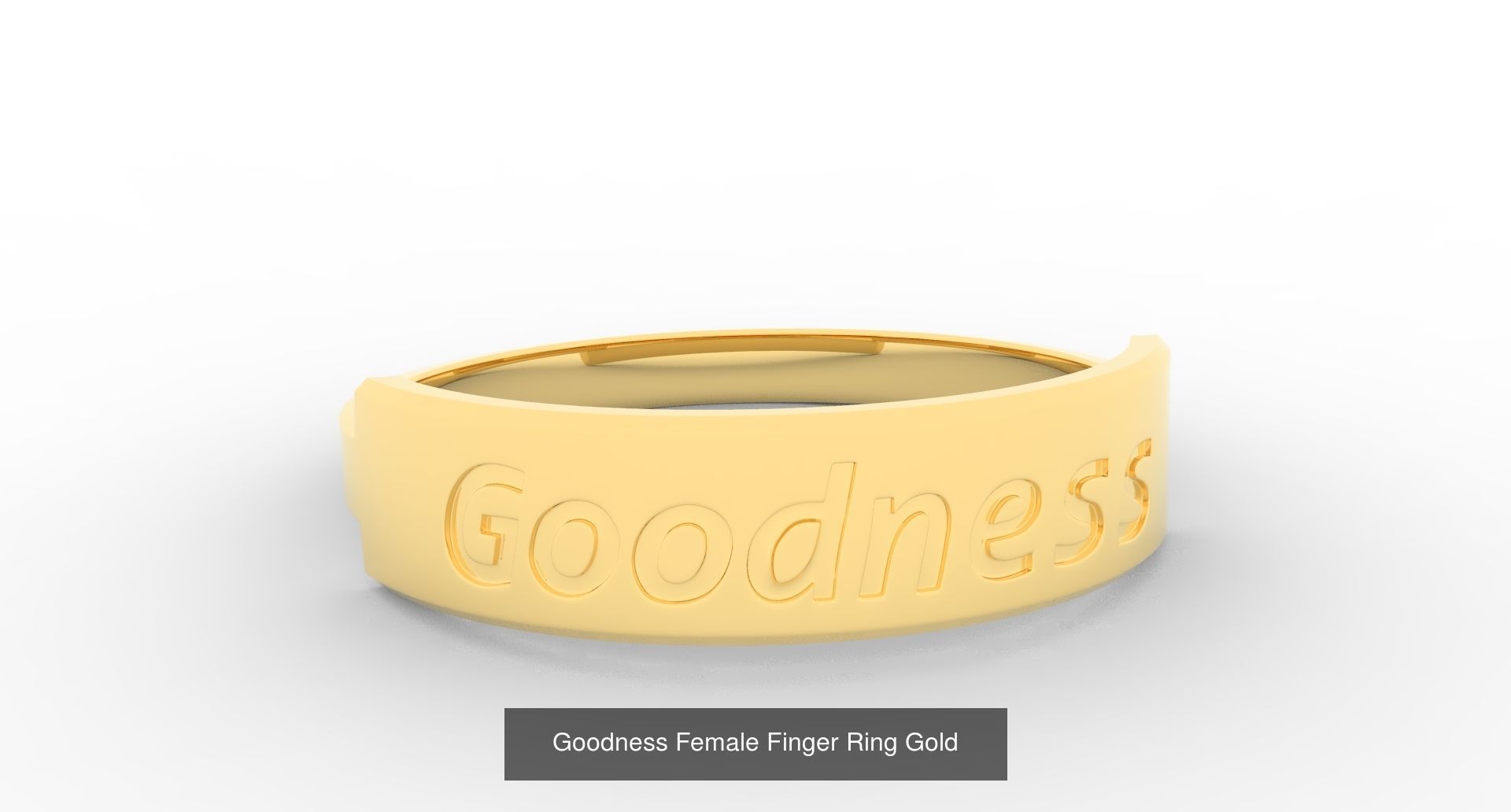 Female Finger Rings Collections with Fruit of Holy Spirit Gold _5