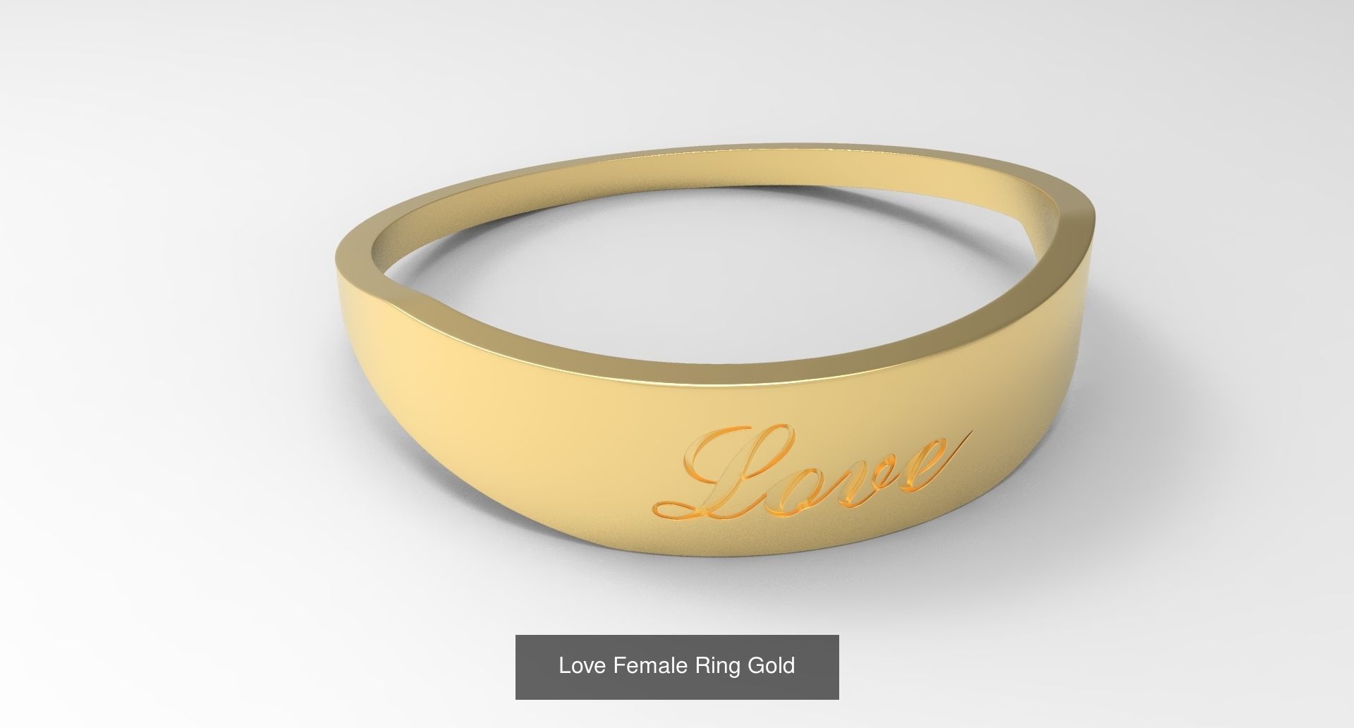 Female Finger Rings Collections with Fruit of Holy Spirit Gold _9