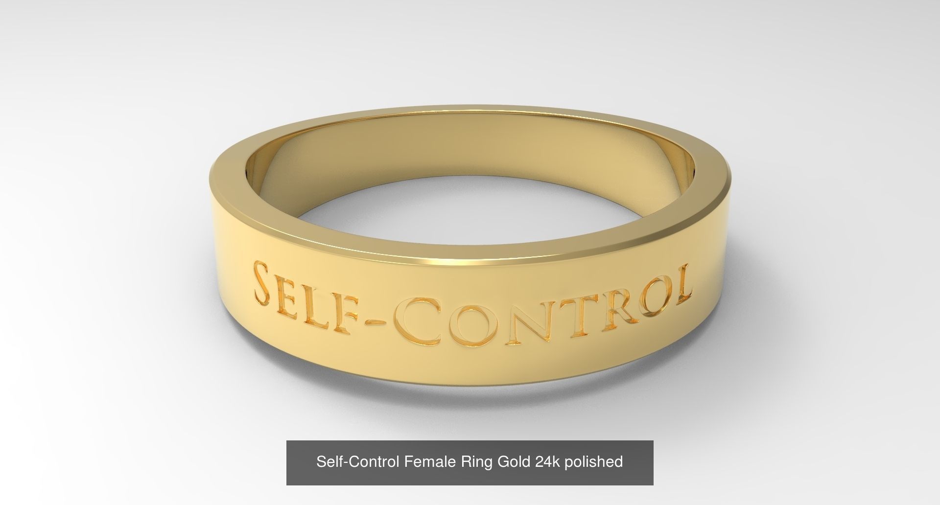 Female Finger Rings Collections with Fruit of Holy Spirit Gold _8