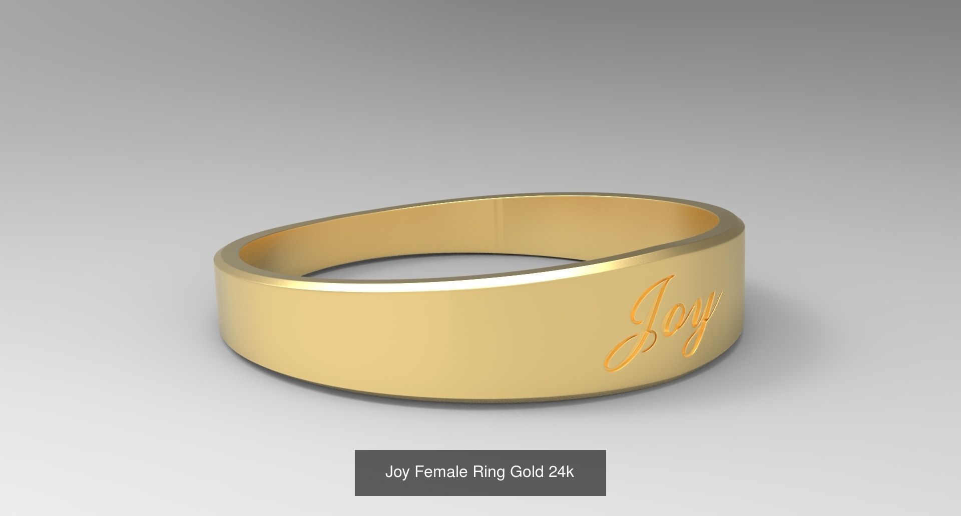 Female Finger Rings Collections with Fruit of Holy Spirit Gold _1