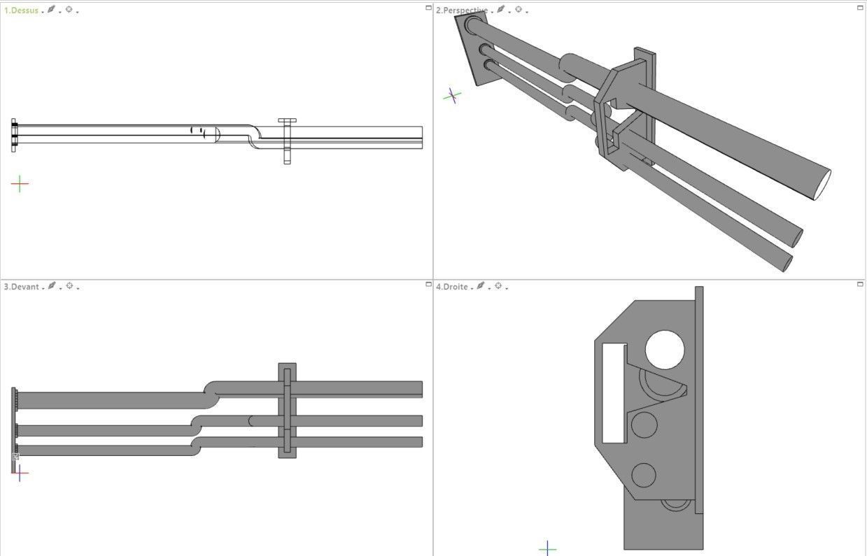 Scifi dressing kitbash set Low-poly 3D model_20