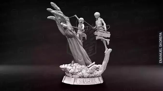 ATTACK ON TITAN 3D print model