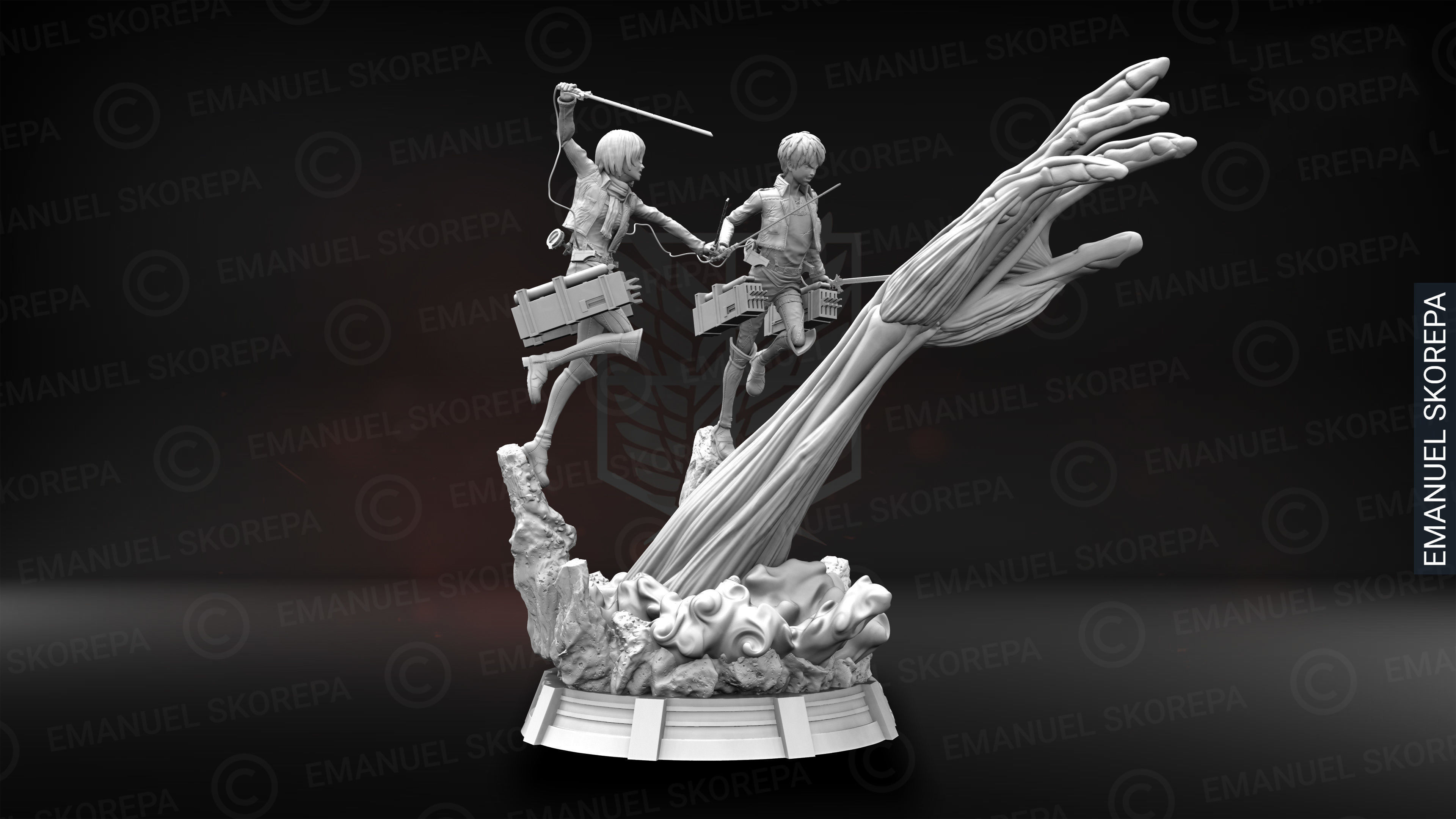 ATTACK ON TITAN 3D print model_1