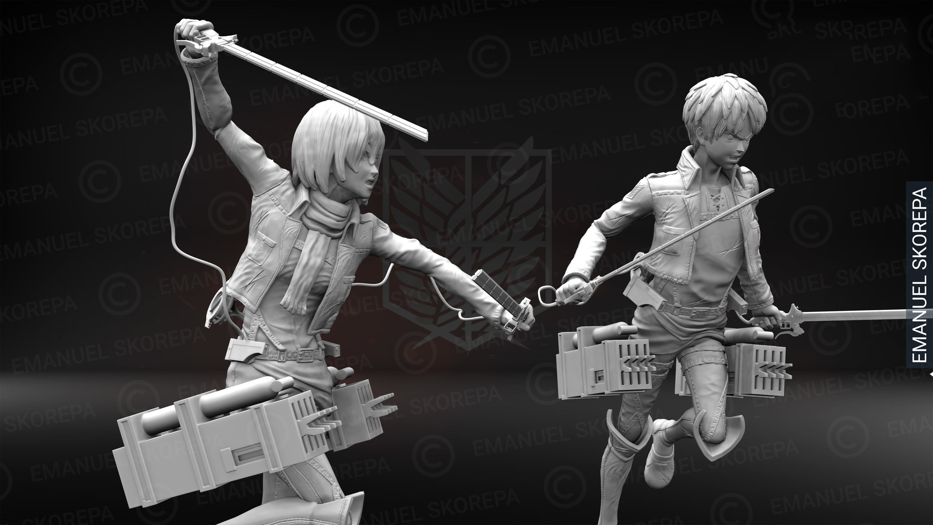 ATTACK ON TITAN 3D print model_3
