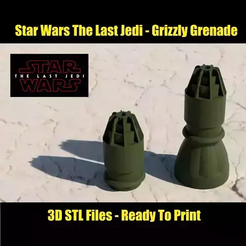 Star Wars - The Last Jedi - Grizzly Grenade and Bomb