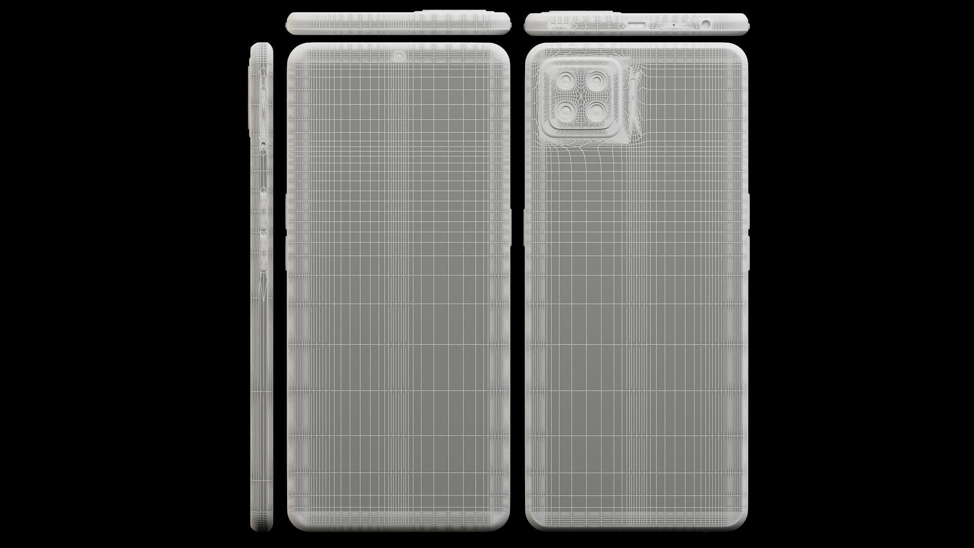 Oppo F17 3D model_10