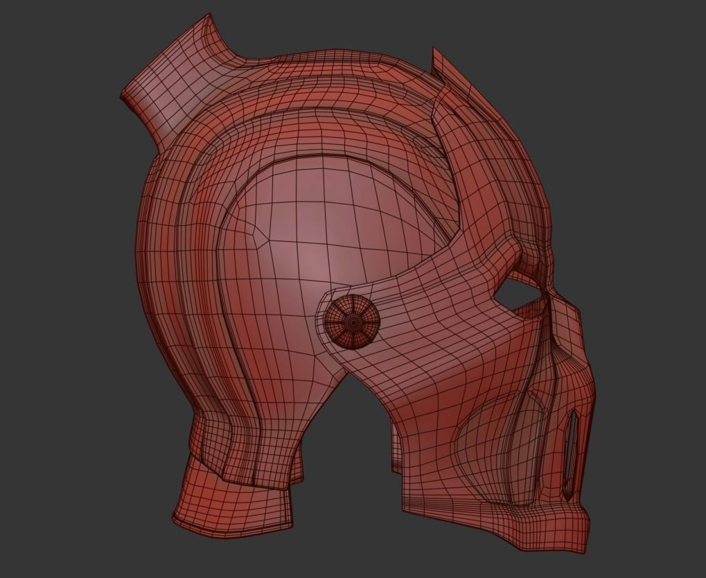 Vampire helm 3D model_13