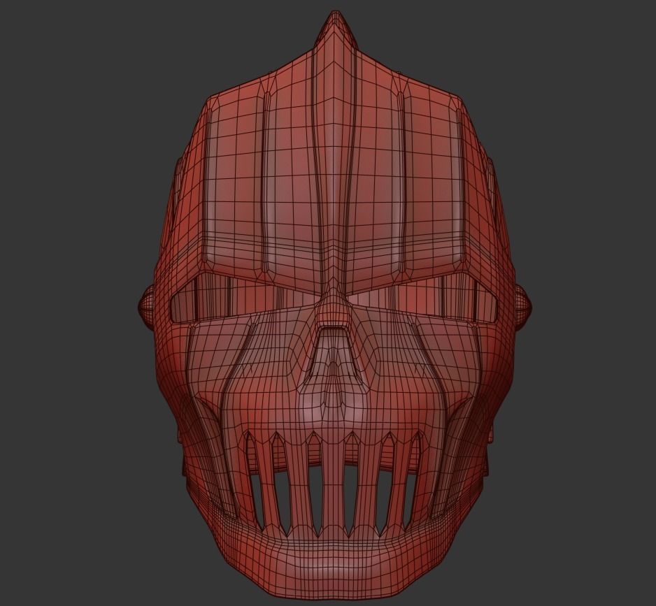 Vampire helm 3D model_10