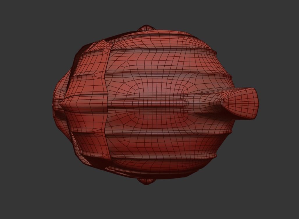 Vampire helm 3D model_15