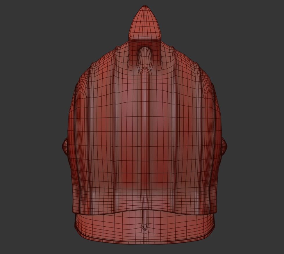 Vampire helm 3D model_12