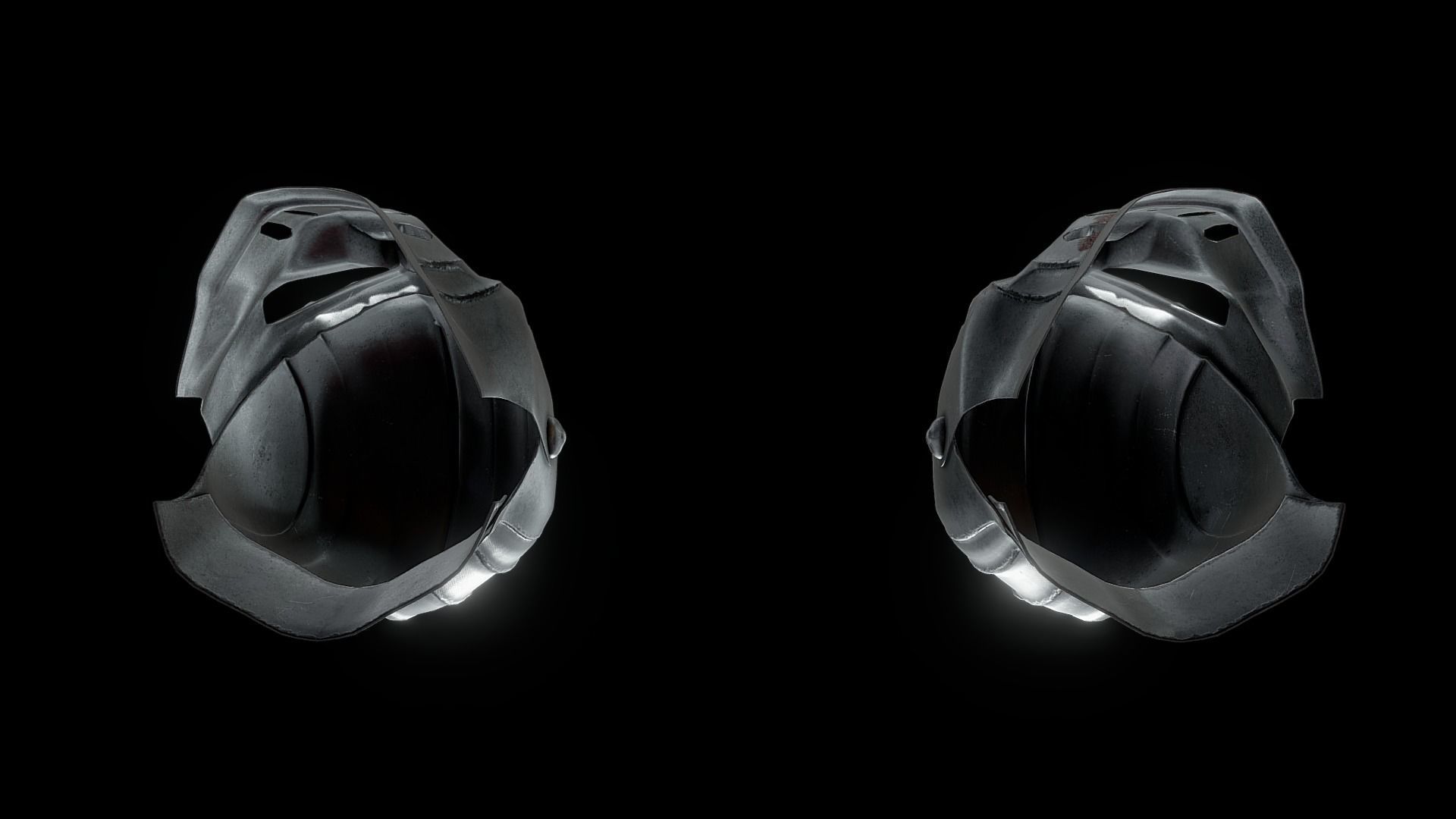 Vampire helm 3D model_4