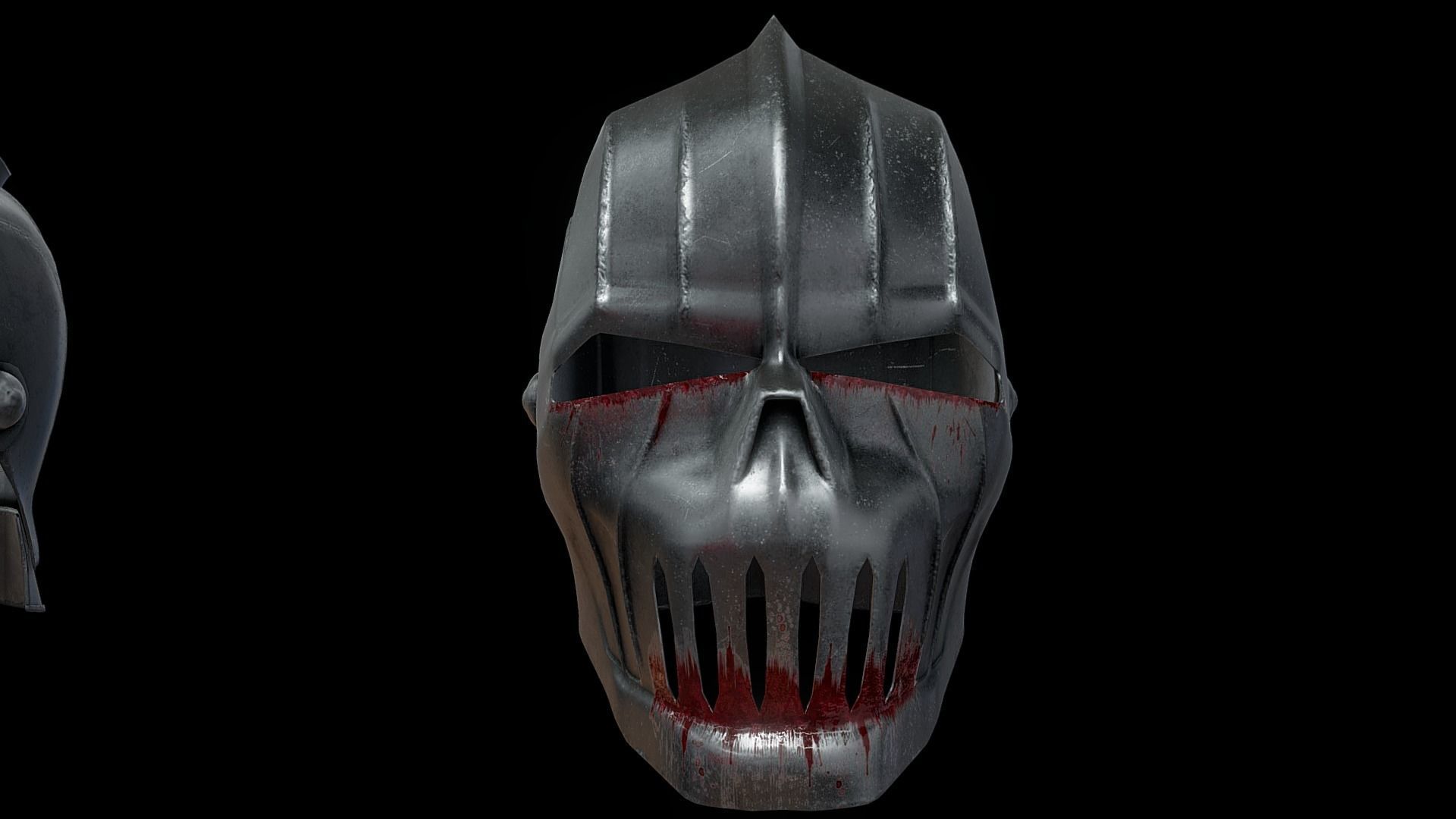 Vampire helm 3D model_8