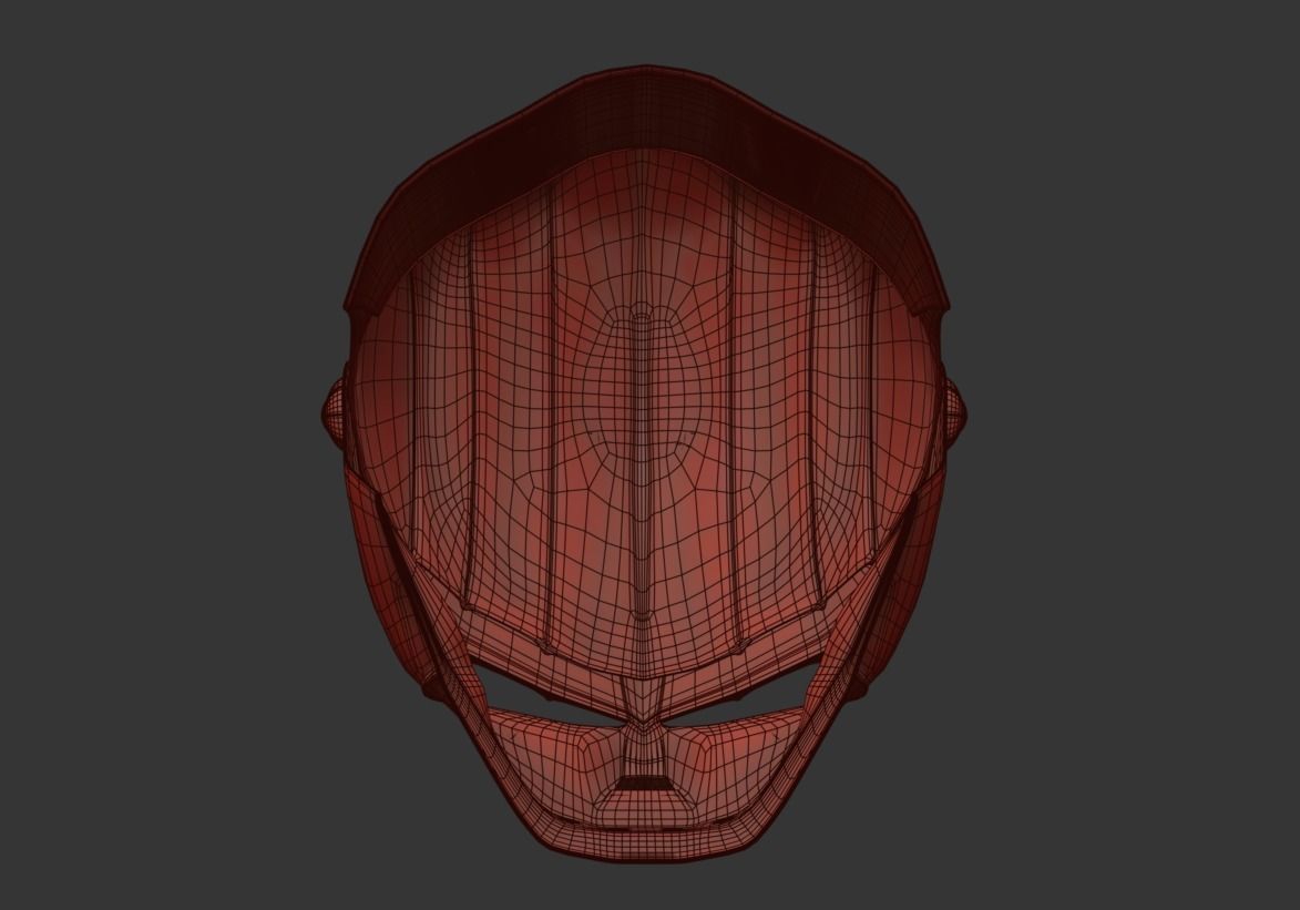 Vampire helm 3D model_14