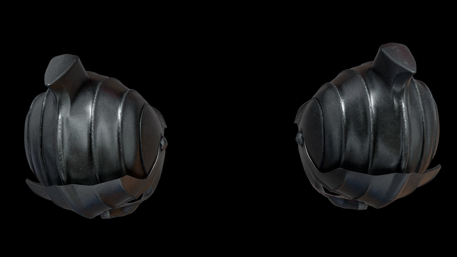 Vampire helm 3D model_5