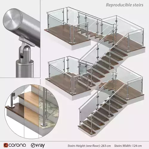 Reproducible stairs
