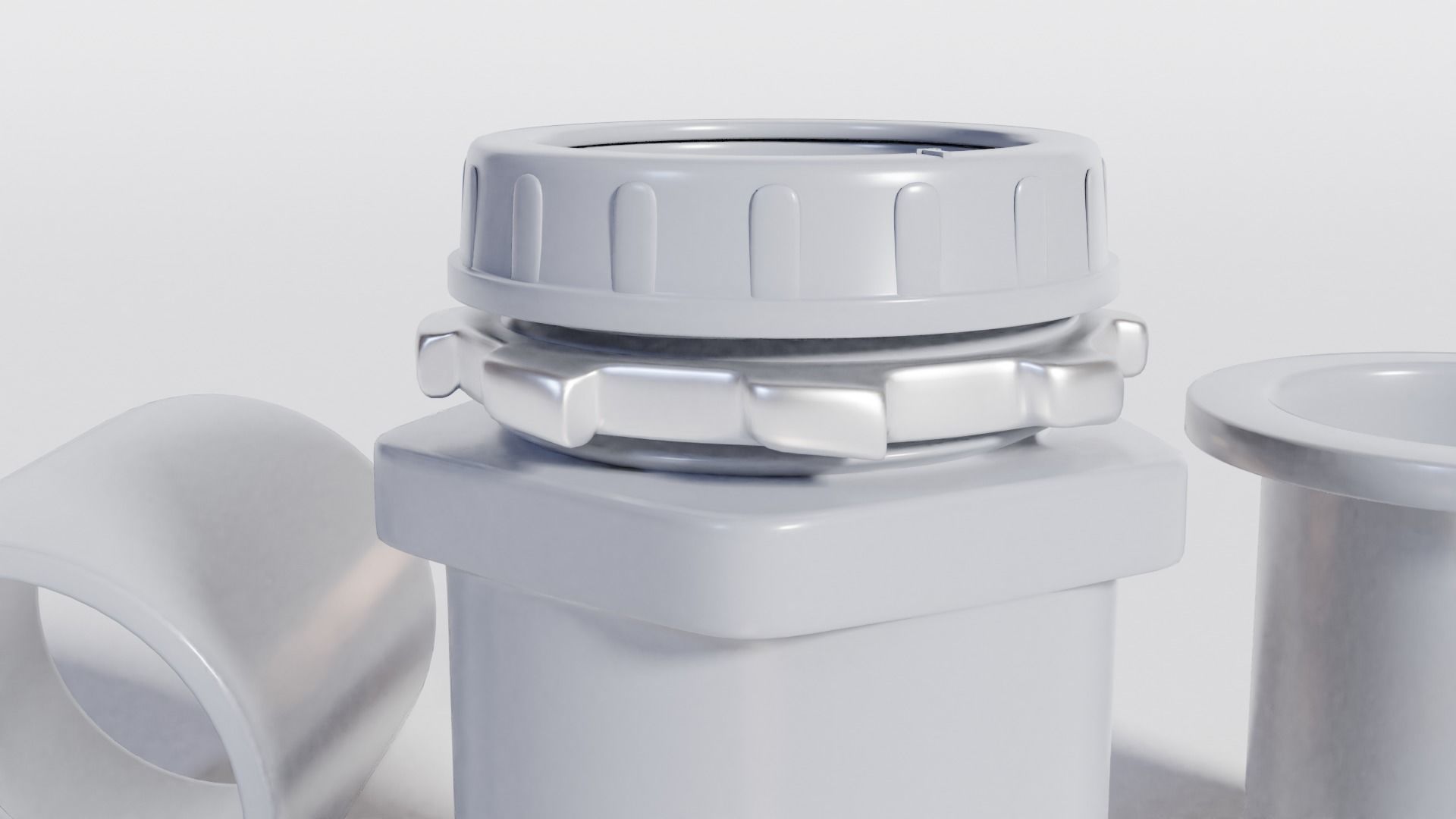 Conduit Connections  3D model_1