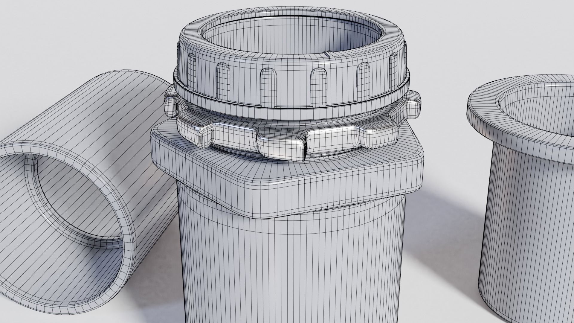 Conduit Connections  3D model_5
