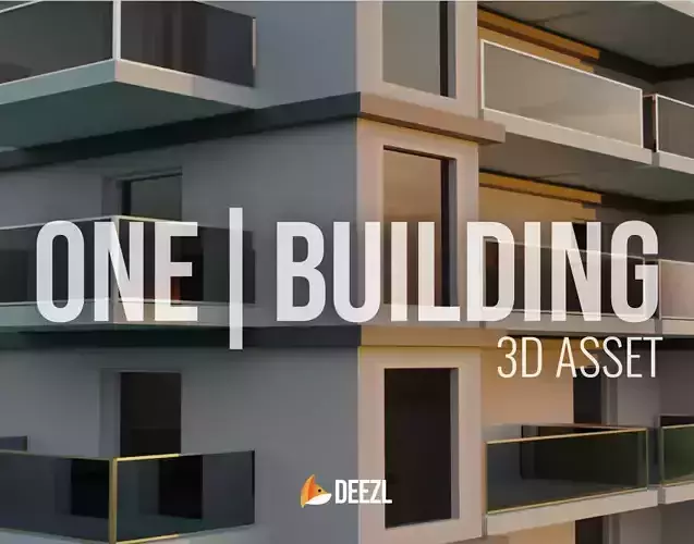 One Building 3D model