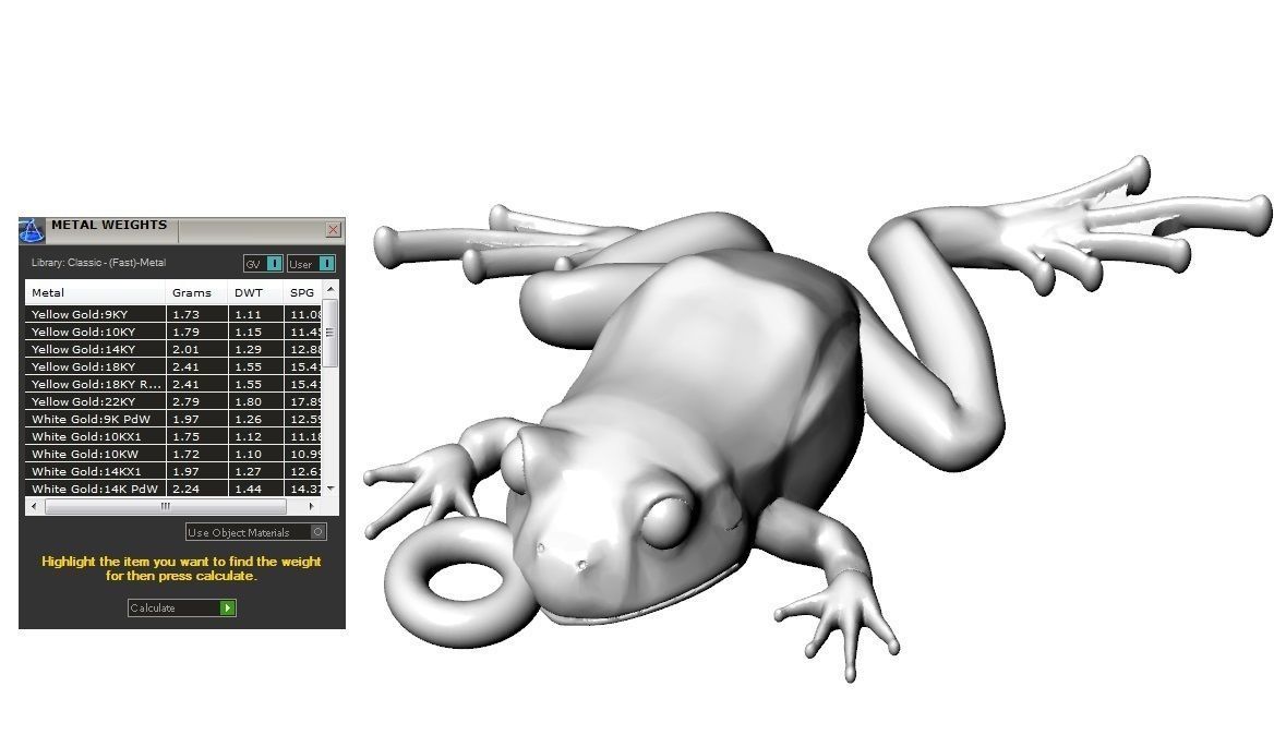 pendant frog double-sided 3D print model_7