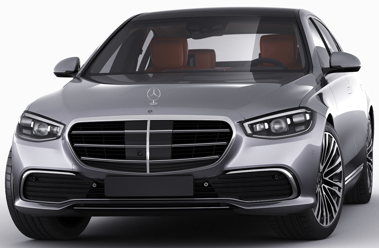 Mercedes-Benz S-class 2021 LWB and SWB 3D model_13