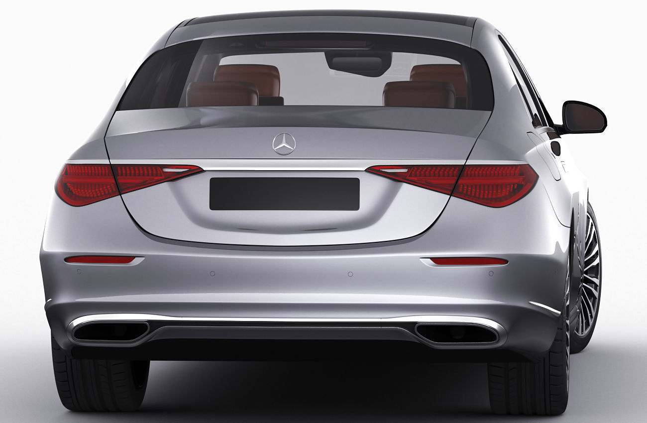 Mercedes-Benz S-class 2021 LWB and SWB 3D model_14