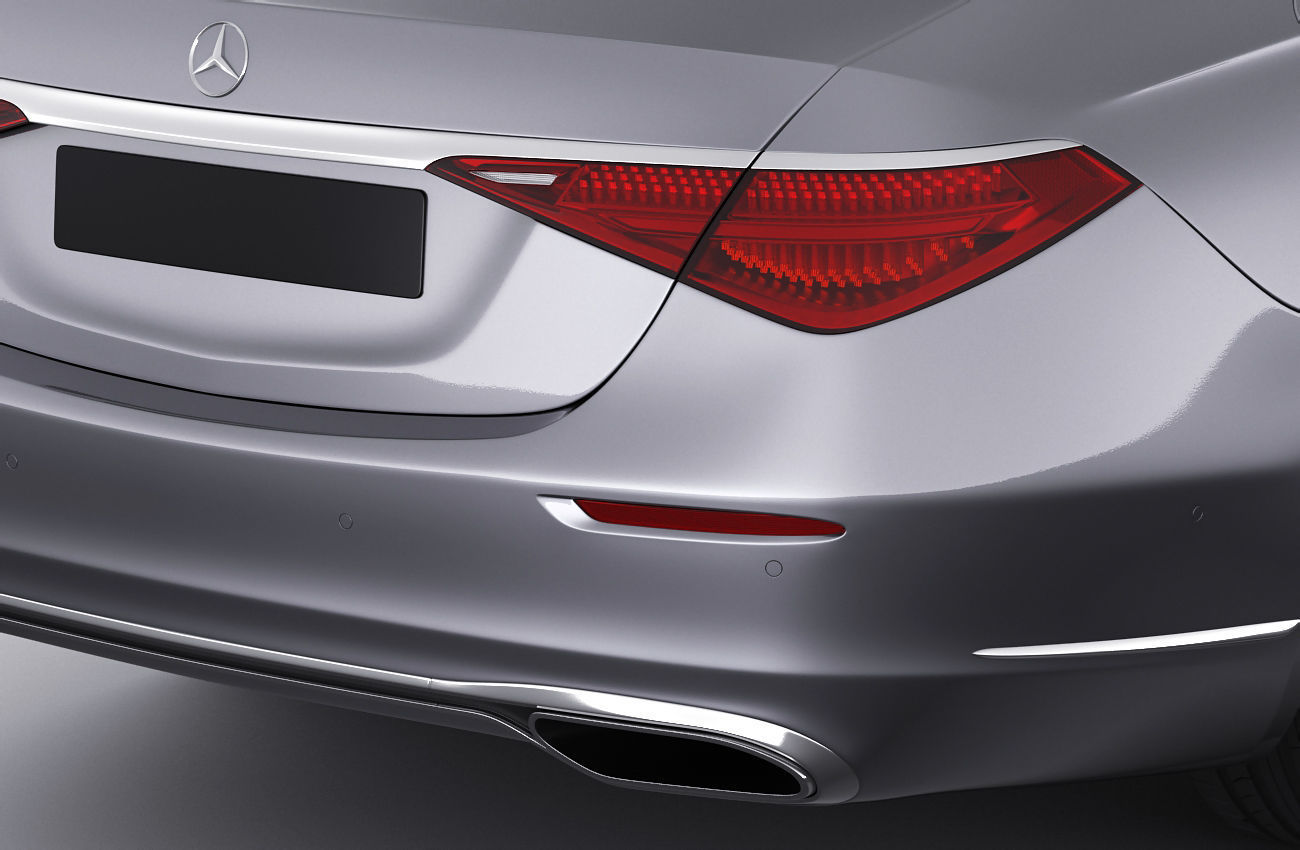 Mercedes-Benz S-class 2021 LWB and SWB 3D model_6