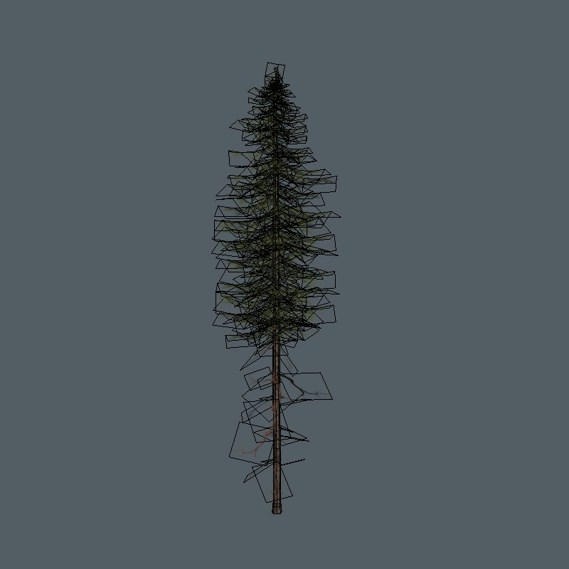 15 Pine Tree Lowpoly Models For Games Low-poly 3D model_16