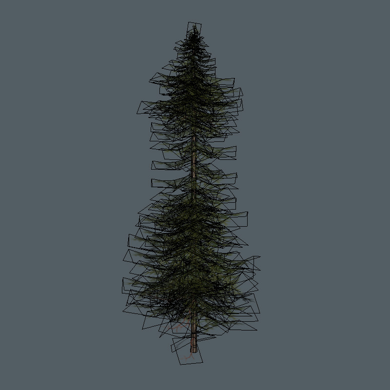 15 Pine Tree Lowpoly Models For Games Low-poly 3D model_10