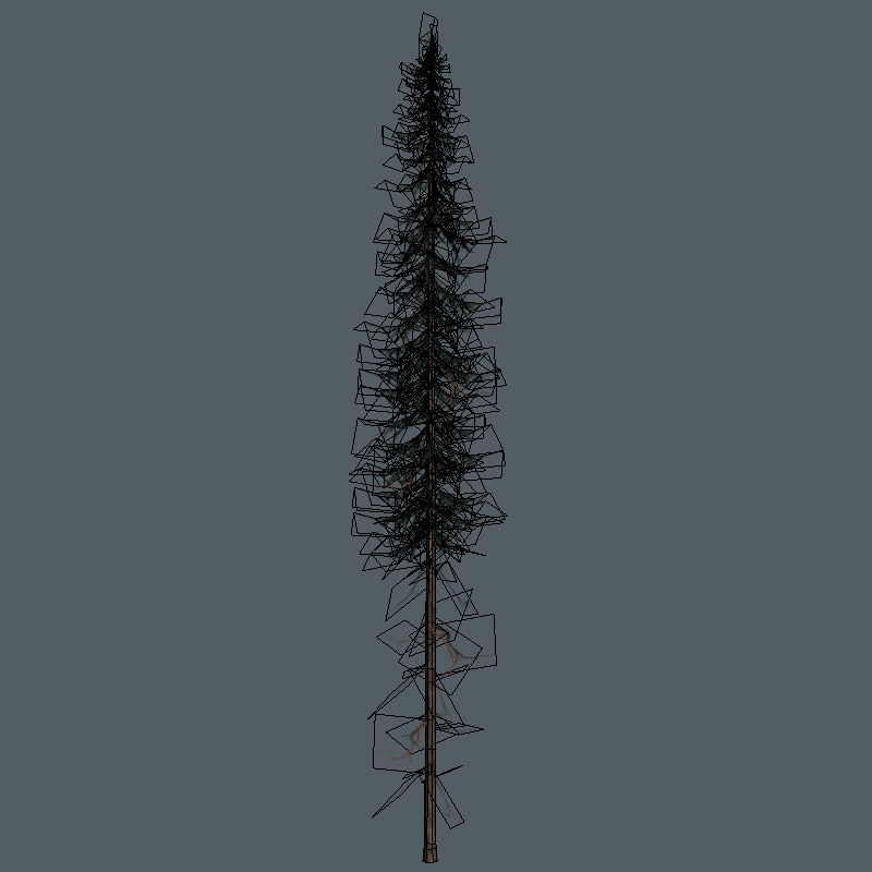 15 Pine Tree Lowpoly Models For Games Low-poly 3D model_22