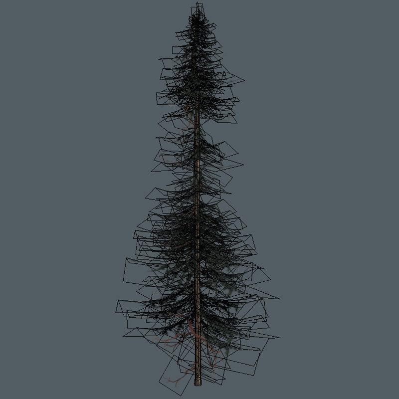 15 Pine Tree Lowpoly Models For Games Low-poly 3D model_14