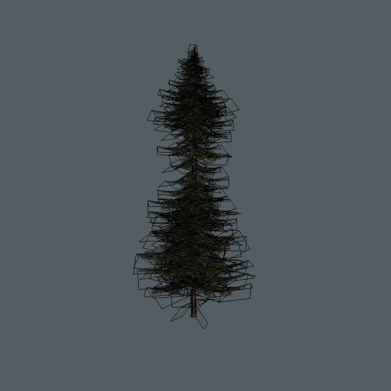 15 Pine Tree Lowpoly Models For Games Low-poly 3D model_11