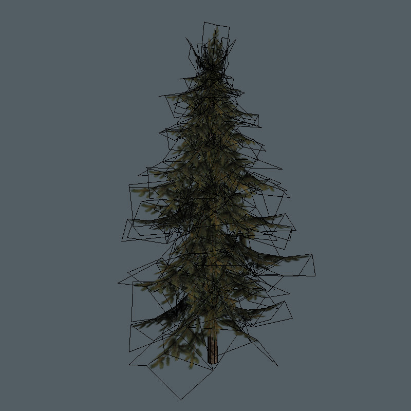 15 Pine Tree Lowpoly Models For Games Low-poly 3D model_2