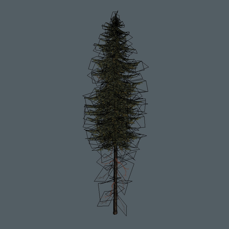 15 Pine Tree Lowpoly Models For Games Low-poly 3D model_18