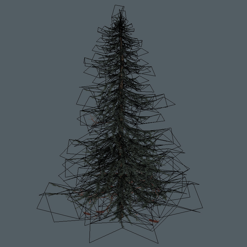 15 Pine Tree Lowpoly Models For Games Low-poly 3D model_6