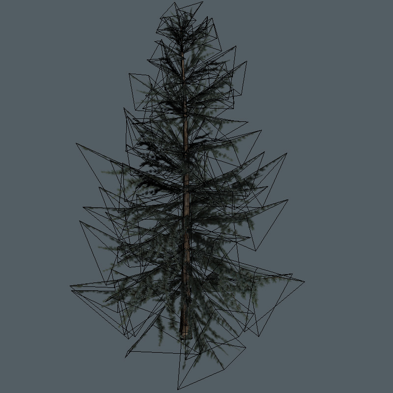15 Pine Tree Lowpoly Models For Games Low-poly 3D model_30