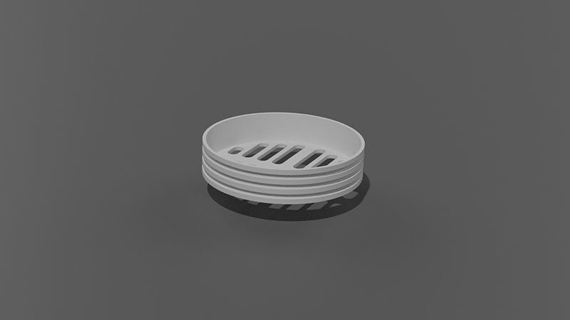 Shower Drain Covers - Bathroom Floor Drain Filter 3D print model_17