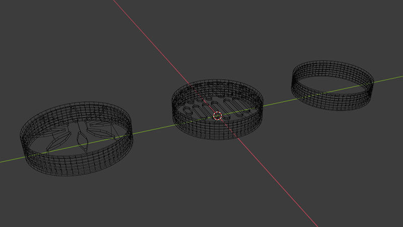 Shower Drain Covers - Bathroom Floor Drain Filter 3D print model_6