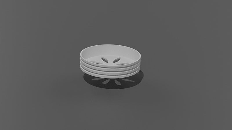 Shower Drain Covers - Bathroom Floor Drain Filter 3D print model_19