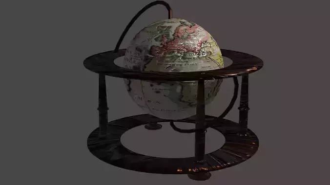 World ball 3D model