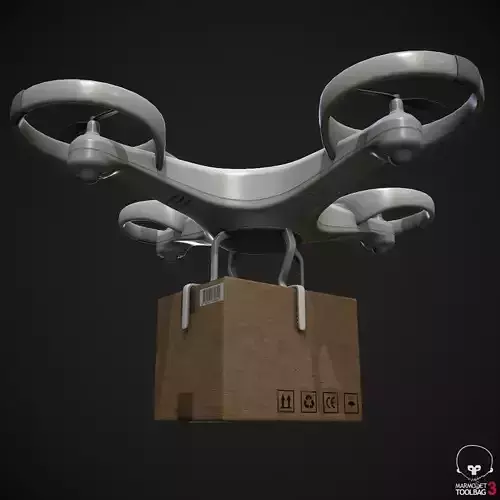 Cargo Drone 3D model