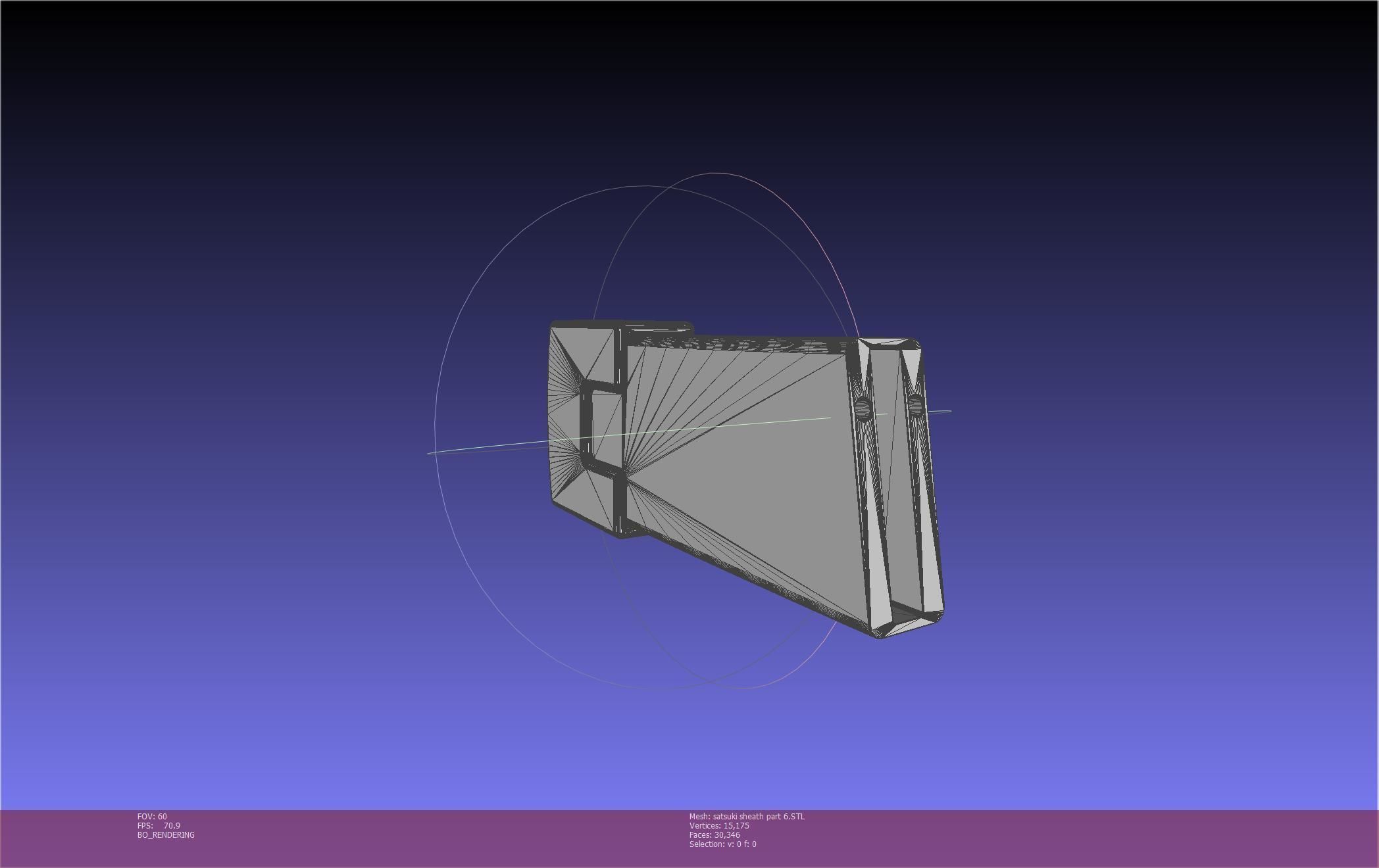 Kill La Kill Satsuki Sword And Sheath Printable Assembly 3D print model_138