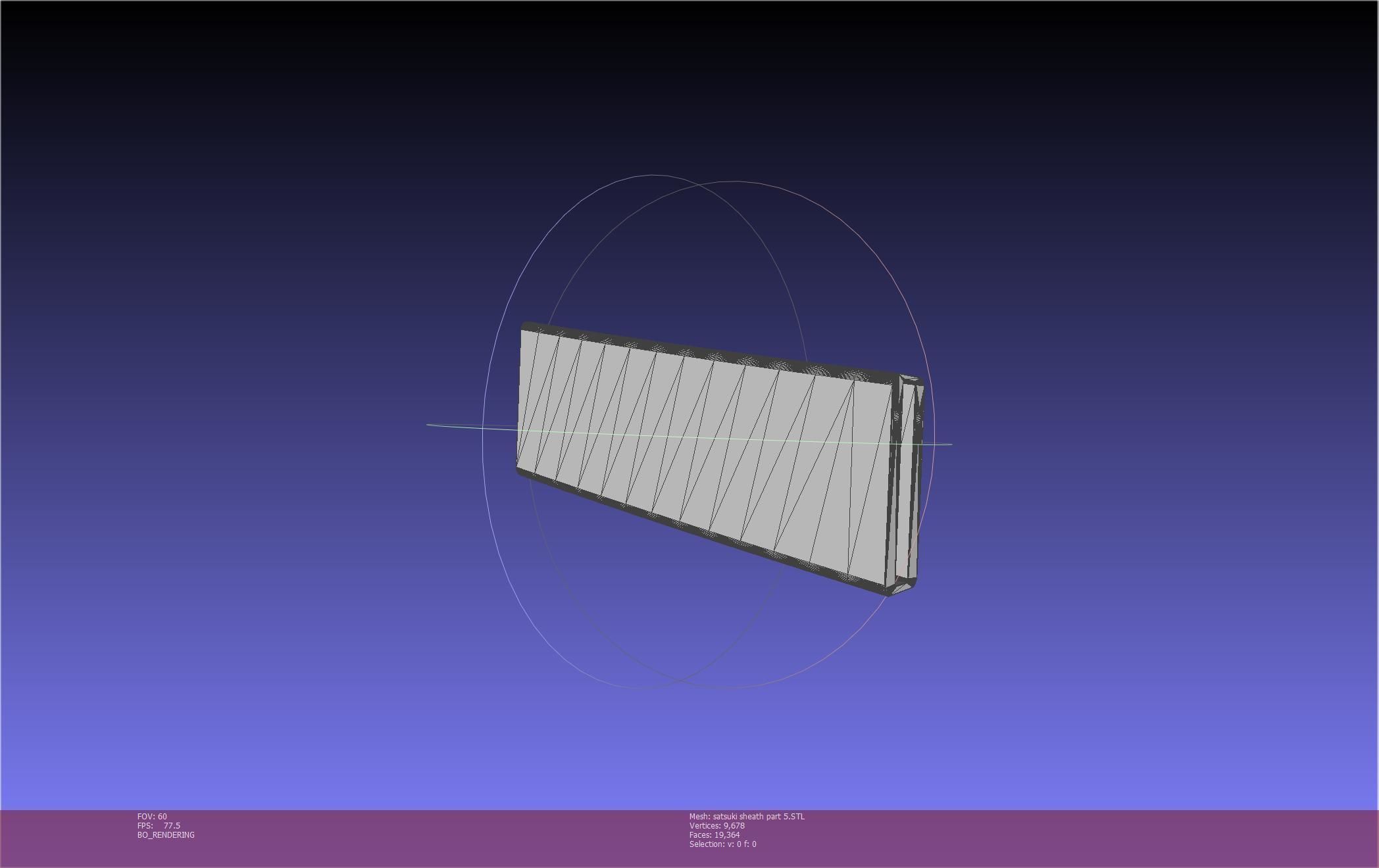 Kill La Kill Satsuki Sword And Sheath Printable Assembly 3D print model_117