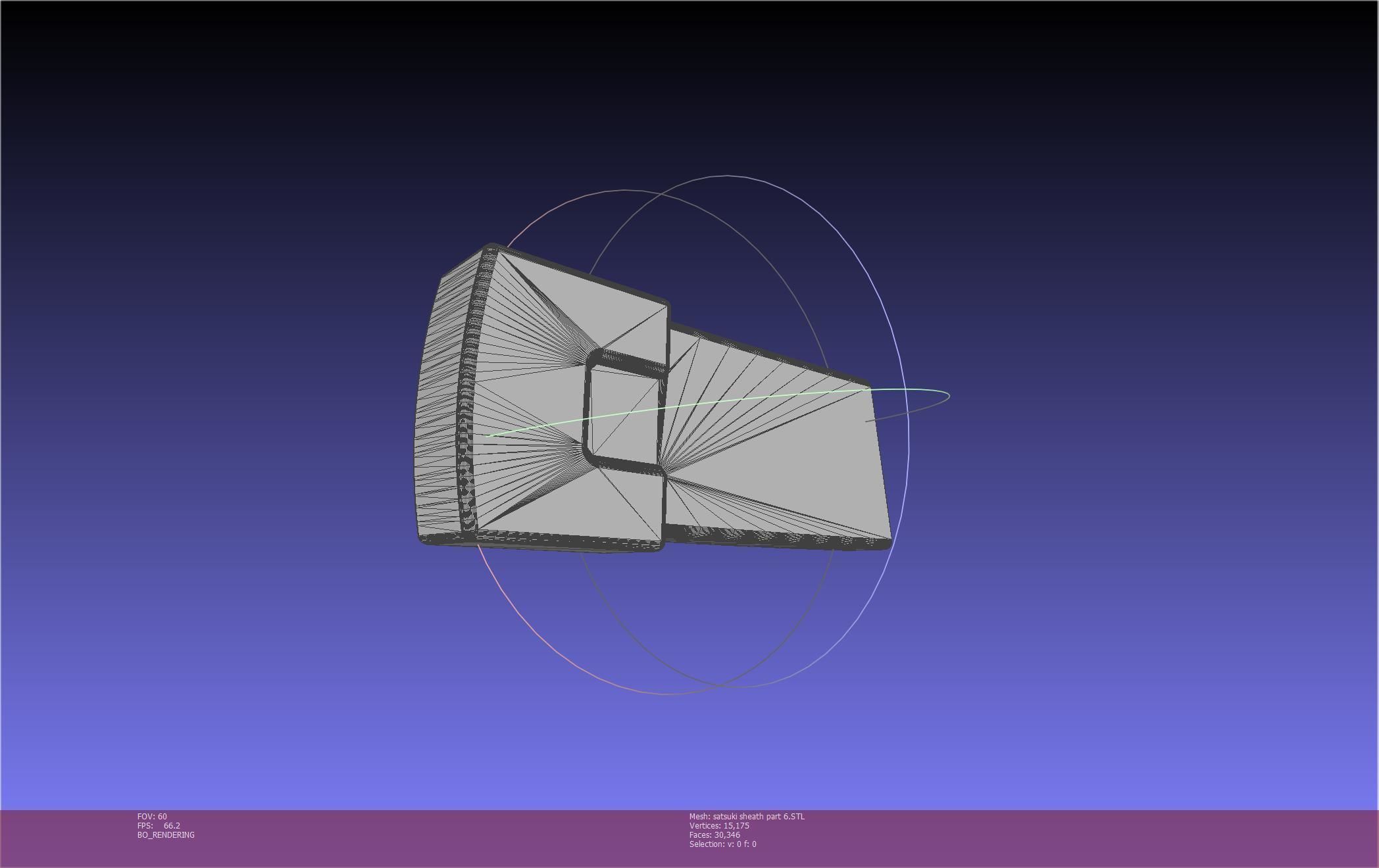 Kill La Kill Satsuki Sword And Sheath Printable Assembly 3D print model_118